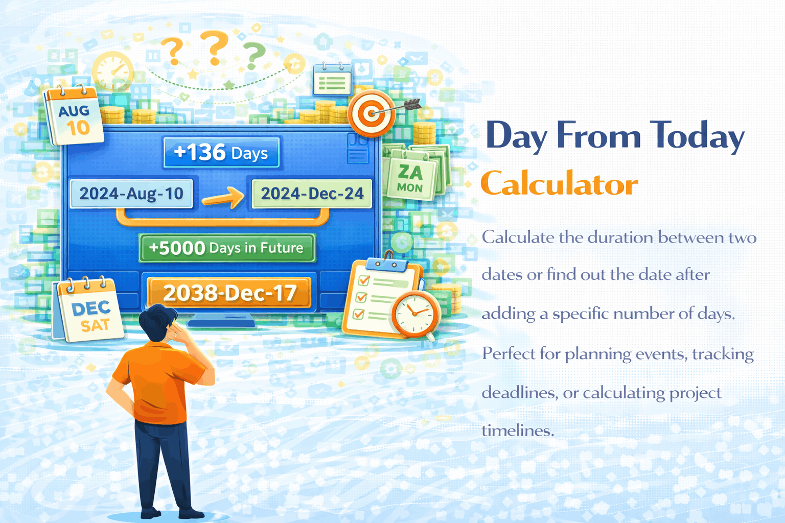 Days from today Calculator
