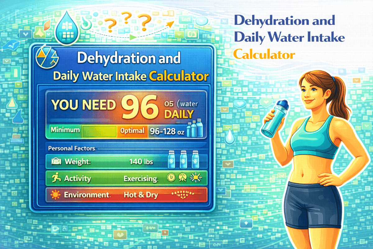 Dehydration Calculator