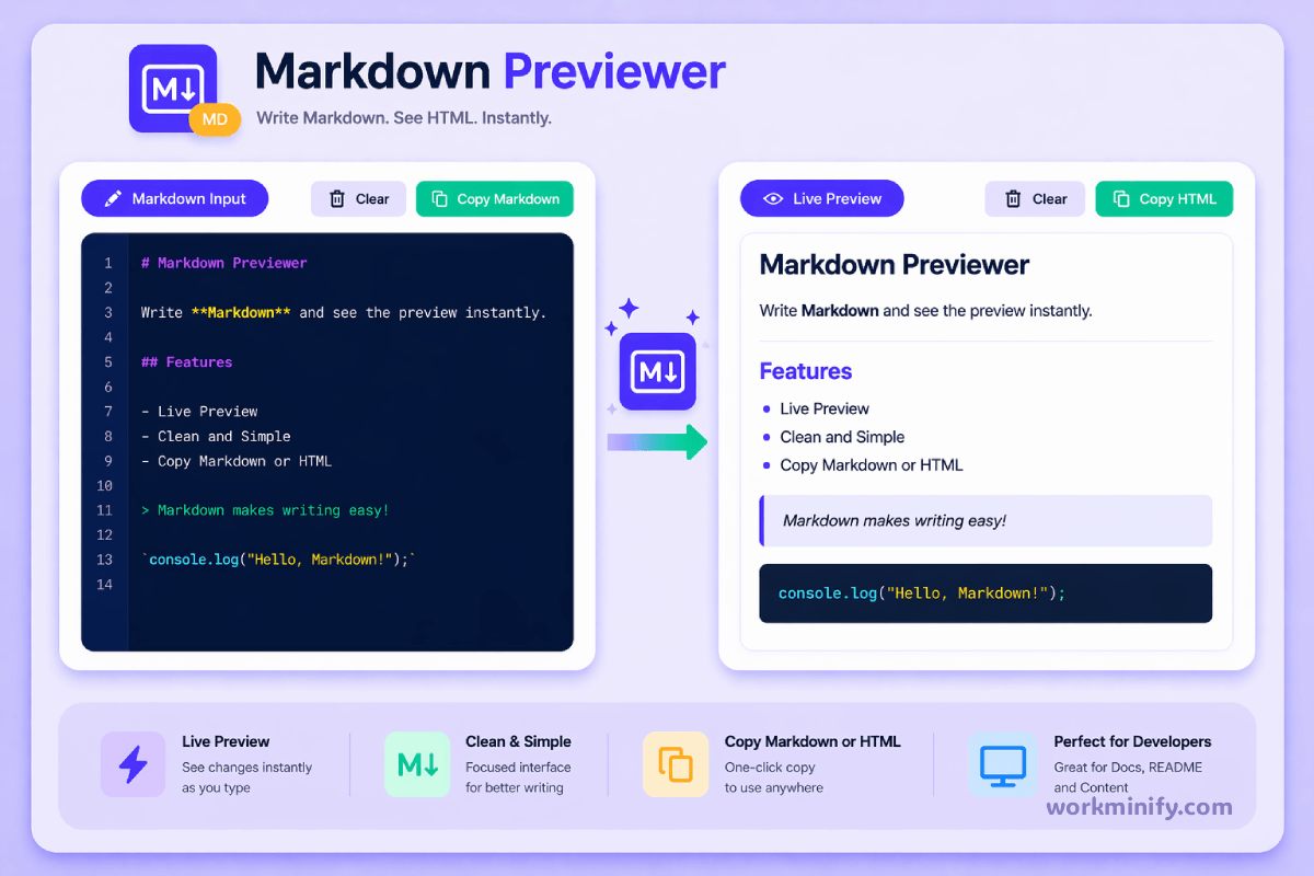 Markdown Previewer