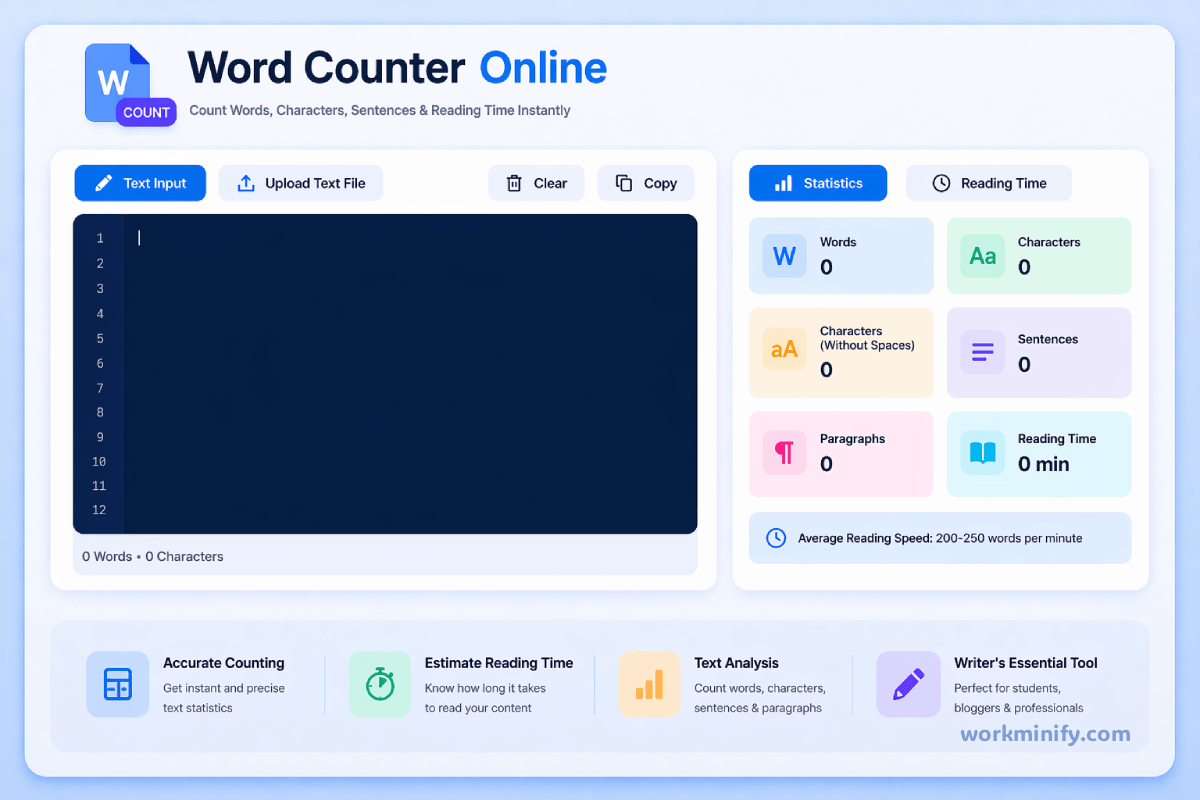 Word Counter Online