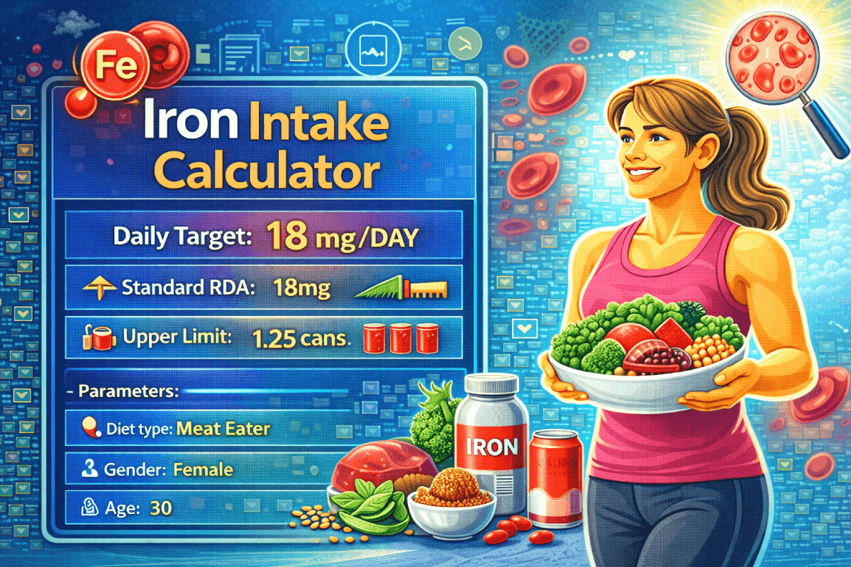 Iron Intake Calculator