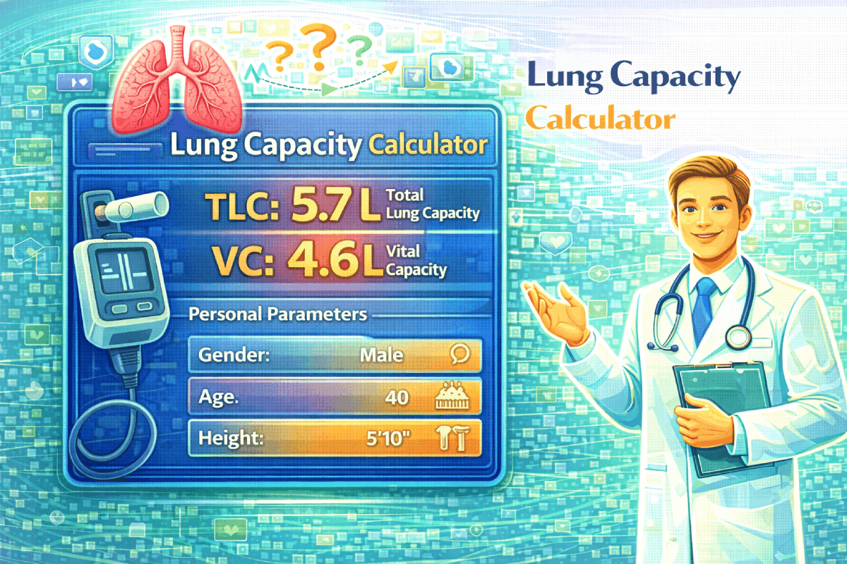 Lung Capacity Calculator