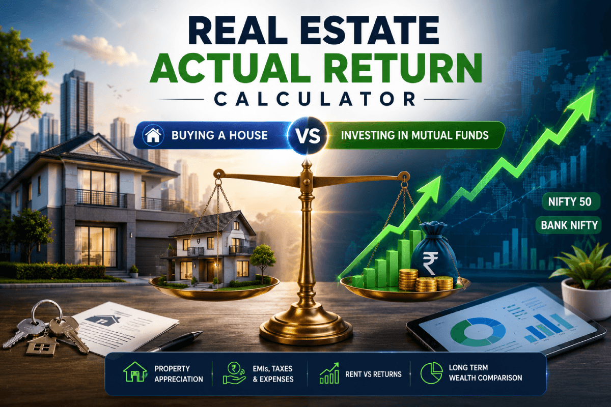 Real Estate Actual Return Calculator