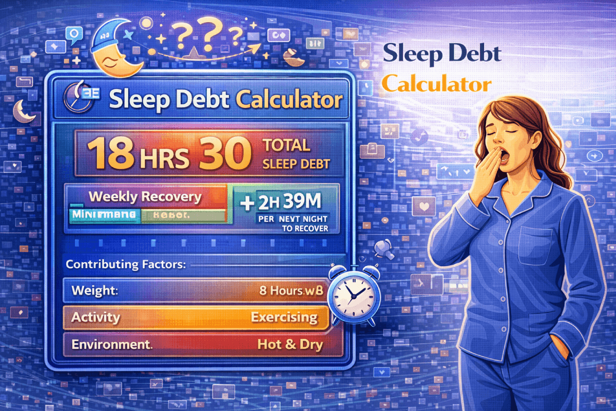 Sleep Debt Calculator