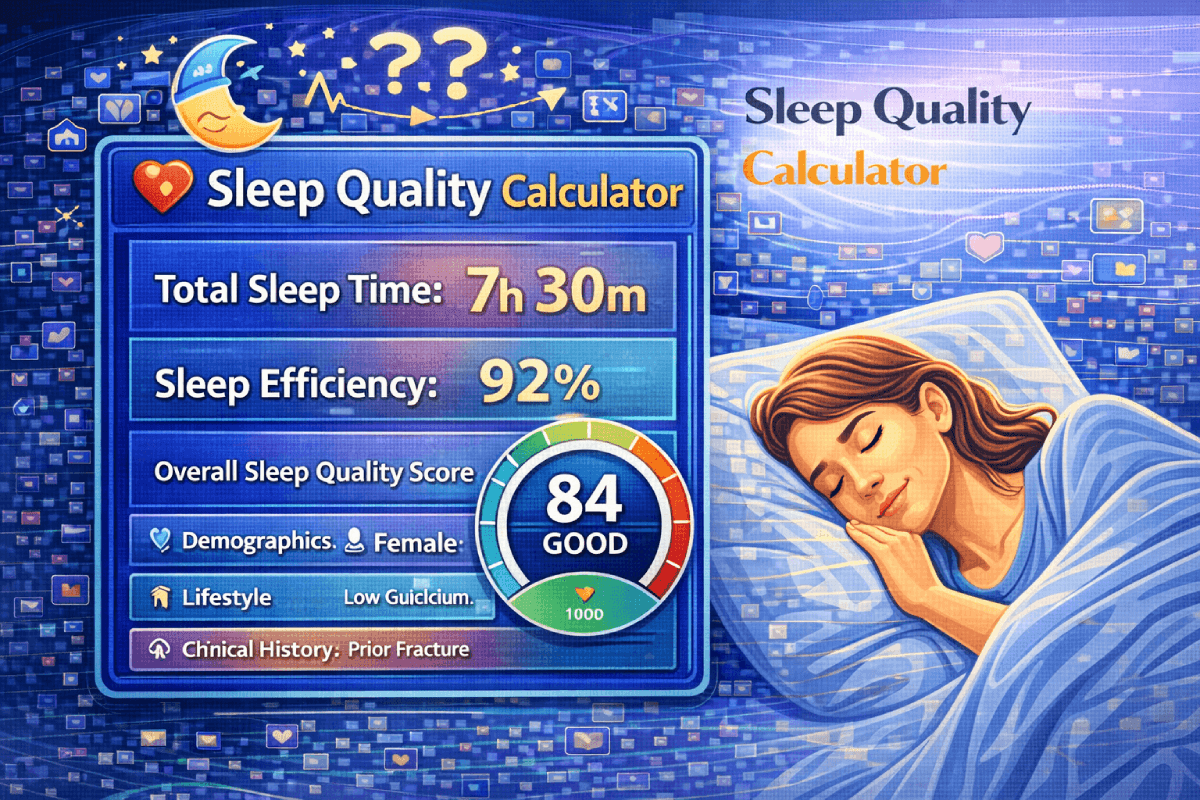 Sleep Quality Calculator