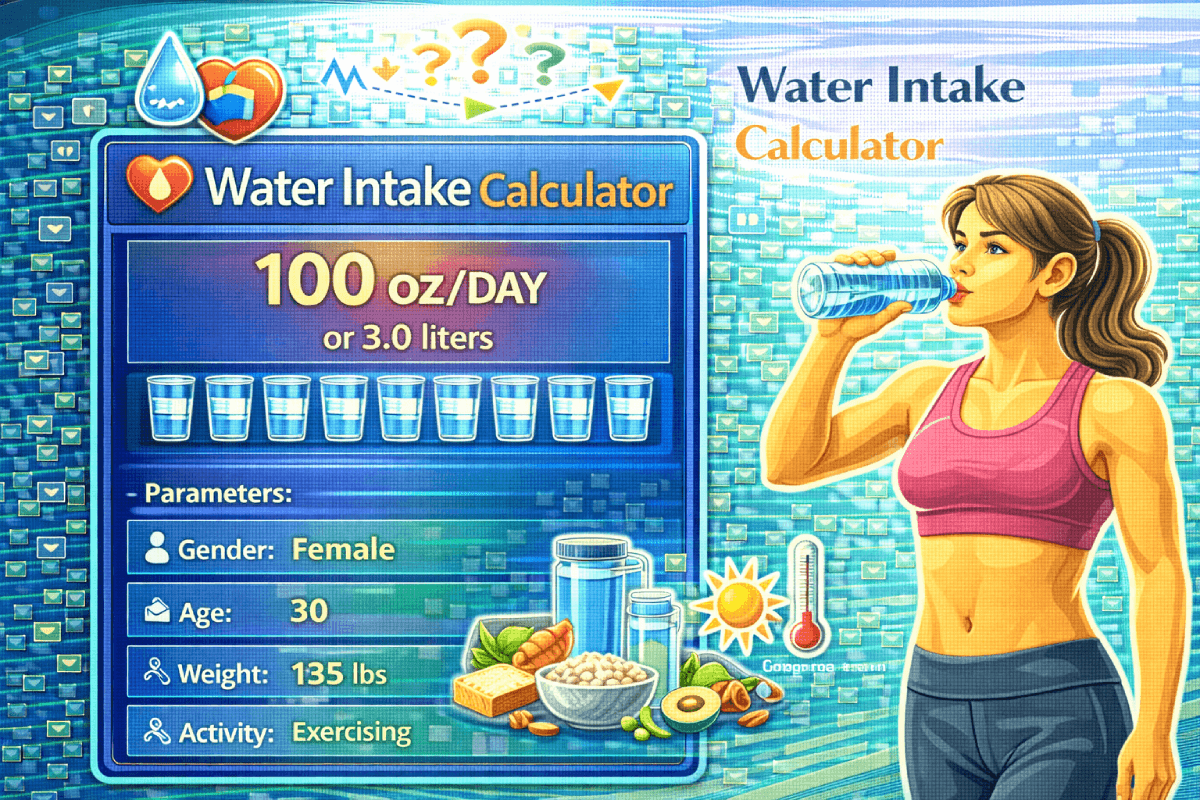 Water Intake Calculator