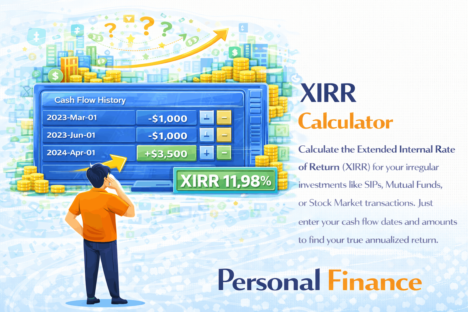 XIRR Calculator